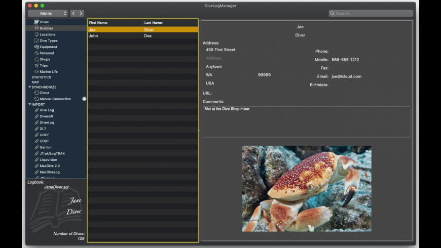 Scuba Dive Log Book Software For Mac And Mares